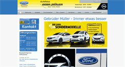 Desktop Screenshot of gebr-mueller.net